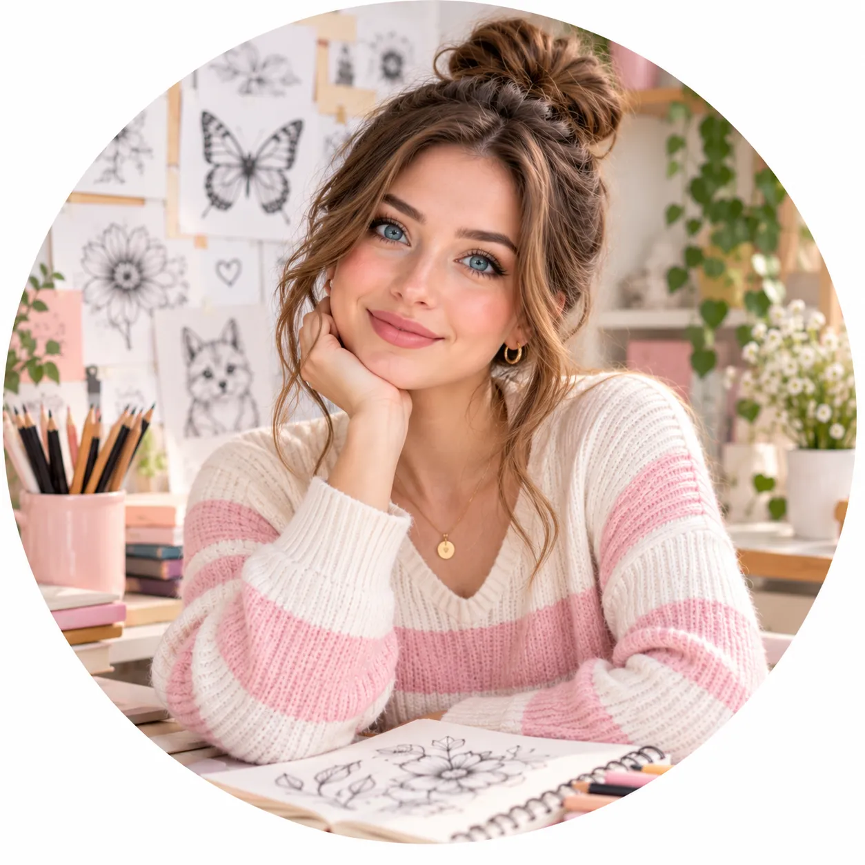 Sophia Grace, artist and author at Drawrizz