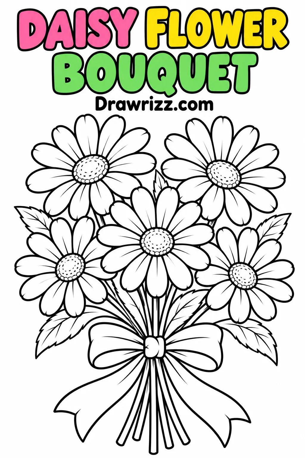 Provide alt txt exact 125 characters using main keyword Daisy Drawing Ideas